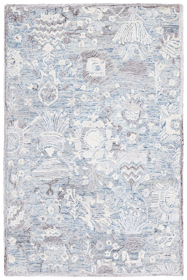 Safavieh Glamour 569 Hand Tufted 40% Viscose, 40% Pet yarn, 20% Wool Rug GLM569M-9