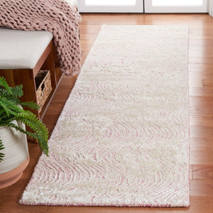 Safavieh Glamour 605 Modern Hand Tufted Rug Pink / Ivory GLM605U-8