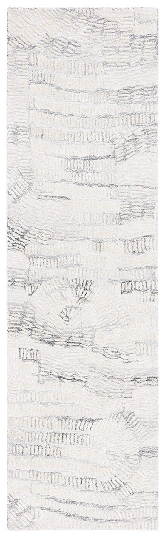 Safavieh Glamour 606 Geometric Hand Tufted Rug Grey / Ivory GLM606F-8