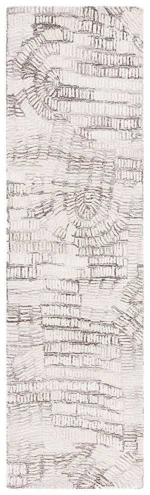 Safavieh Glamour 606 Geometric Hand Tufted Rug Brown / Ivory GLM606T-8