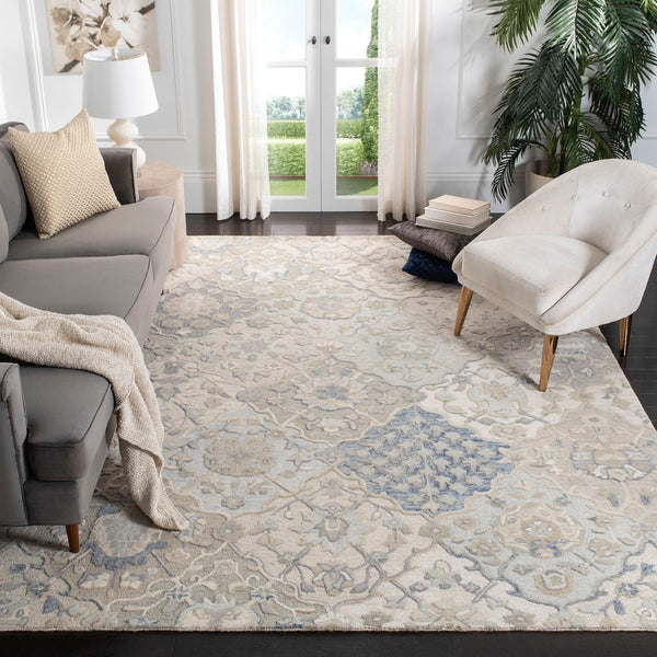 Safavieh Glamour 622 Hand Tufted Wool Rug GLM622F-8SQ