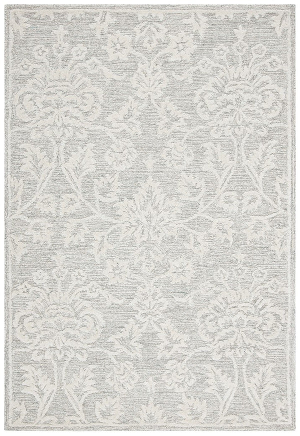 Glamour 651  Hand Tufted 100% Wool Pile Rug Beige / Ivory
