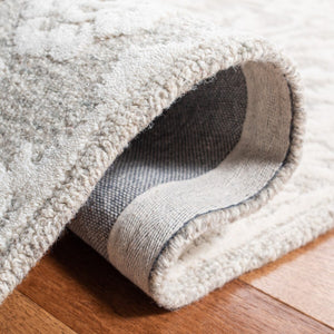 Glamour 651  Hand Tufted 100% Wool Pile Rug Beige / Ivory