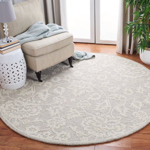 Glamour 651  Hand Tufted 100% Wool Pile Rug Beige / Ivory