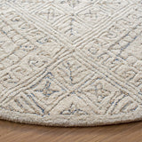 Glamour 660  Hand Tufted 100% Wool Pile Rug Ivory / Beige