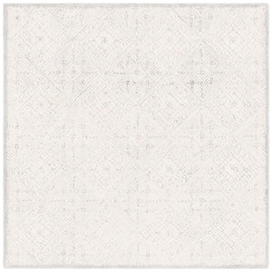 Glamour 660  Hand Tufted 100% Wool Pile Rug Grey / Ivory