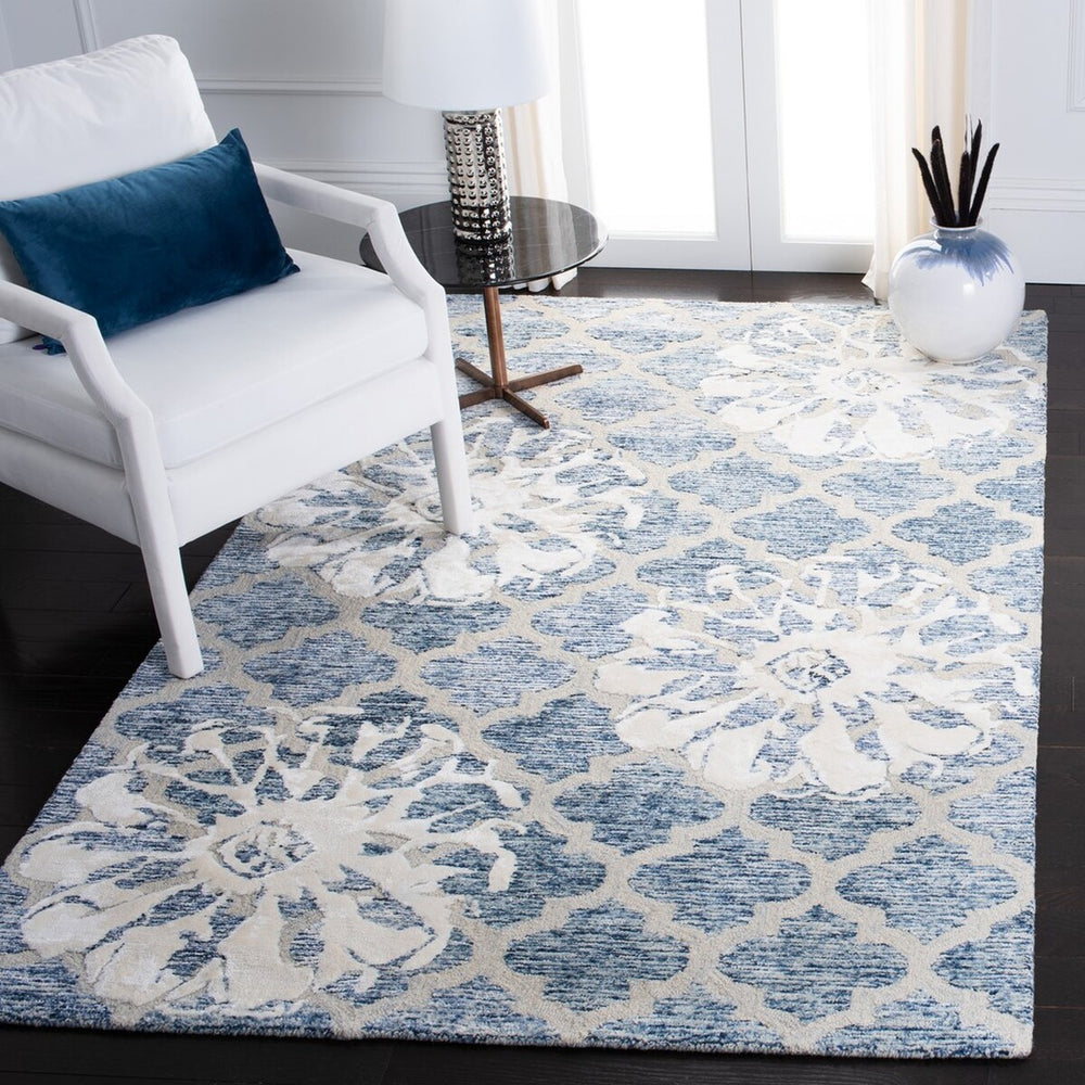 Safavieh Glamour 662 Hand Tufted Wool/Viscose Rug GLM662N-9