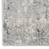 Nourison Rustic Textures RUS07 Painterly Machine Made Power-loomed Indoor Area Rug Grey/Beige 9'3" x 12'9" 99446496270