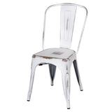 Metropolis Metal Side Chair - Set of 4