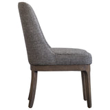 George Fabric Chair - Stylish Century Gray Upholstery with Comfort, Easy-Clean Design & Solid Support