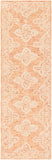 Granada GND-2301 Global Wool Rug GND2301-268 Rust, Peach, Khaki 100% Wool 2'6" x 8'