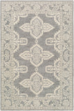 Granada GND-2302 Global Wool Rug GND2302-99139 Medium Gray, Beige 100% Wool 9'9" x 13'9"
