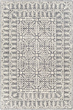 Granada GND-2317 Traditional Wool Rug GND2317-8RD Dark Blue, Denim, Ivory 100% Wool 8' Round