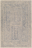 Granada GND-2318 Traditional Wool Rug GND2318-912 Dark Blue, Denim, Khaki 100% Wool 9' x 12'