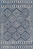 Granada GND-2322 Global Wool Rug GND2322-912 Dark Blue, Denim, Ivory 100% Wool 9' x 12'