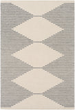 Granada GND-2332 Modern Wool Rug GND2332-81012 Charcoal, Beige, Taupe 100% Wool 8'10" x 12'