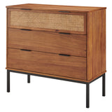 New Pacific Direct Caine Rattan Chest 3 Drawers 8000062-NPD