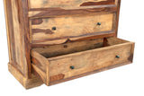 Porter Designs Taos Solid Sheesham Wood Natural Chest Natural 04-196-03-9048N