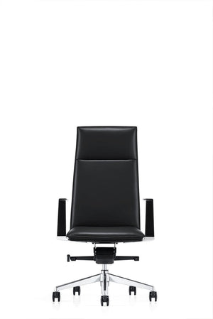 VIG Furniture Modrest Gorsky - Modern Black High Back Executive Office Chair VGFUA1819-BLK-OC