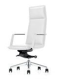 VIG Furniture Modrest Gorsky - Modern White High Back Executive Office Chair VGFUA1819-WHT-OC