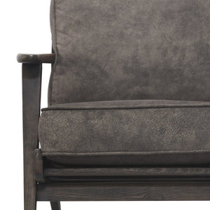 Albert Accent Chair - Contemporary Plush Seating with Solid Oak Frame for Modern Living Spaces