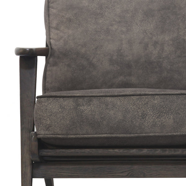 Albert Accent Chair - Contemporary Plush Seating with Solid Oak Frame for Modern Living Spaces