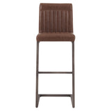 Ronan Leatherette Bar Stool - Set of 2