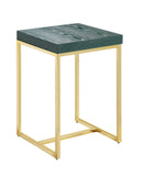 Colmar Green Side Table