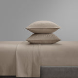 Casey Taupe Twin 3pc Sheet Set
