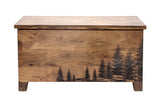 Porter Designs Cascade Solid Wood Contemporary Coffee Table Natural 05-215-12-5550