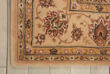 Nourison Nourison 2000 2071 Persian Handmade Tufted Indoor Area Rug Camel 7'9" x 9'9" 99446682734