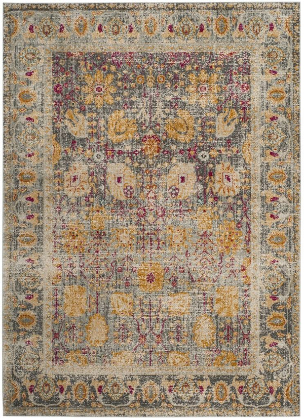 Safavieh Granada 350 Power Loomed 66% Polypropylene 27% Jute 5% Polyester 2% Cotton Rug GRA350B-4