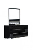 VIG Furniture Modrest Grace Italian Modern Black Mirror VGACGRACE-MIR-BLK VGACGRACE-MIR-BLK