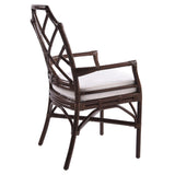 Kara Rattan Arm Chair Paloma Brown