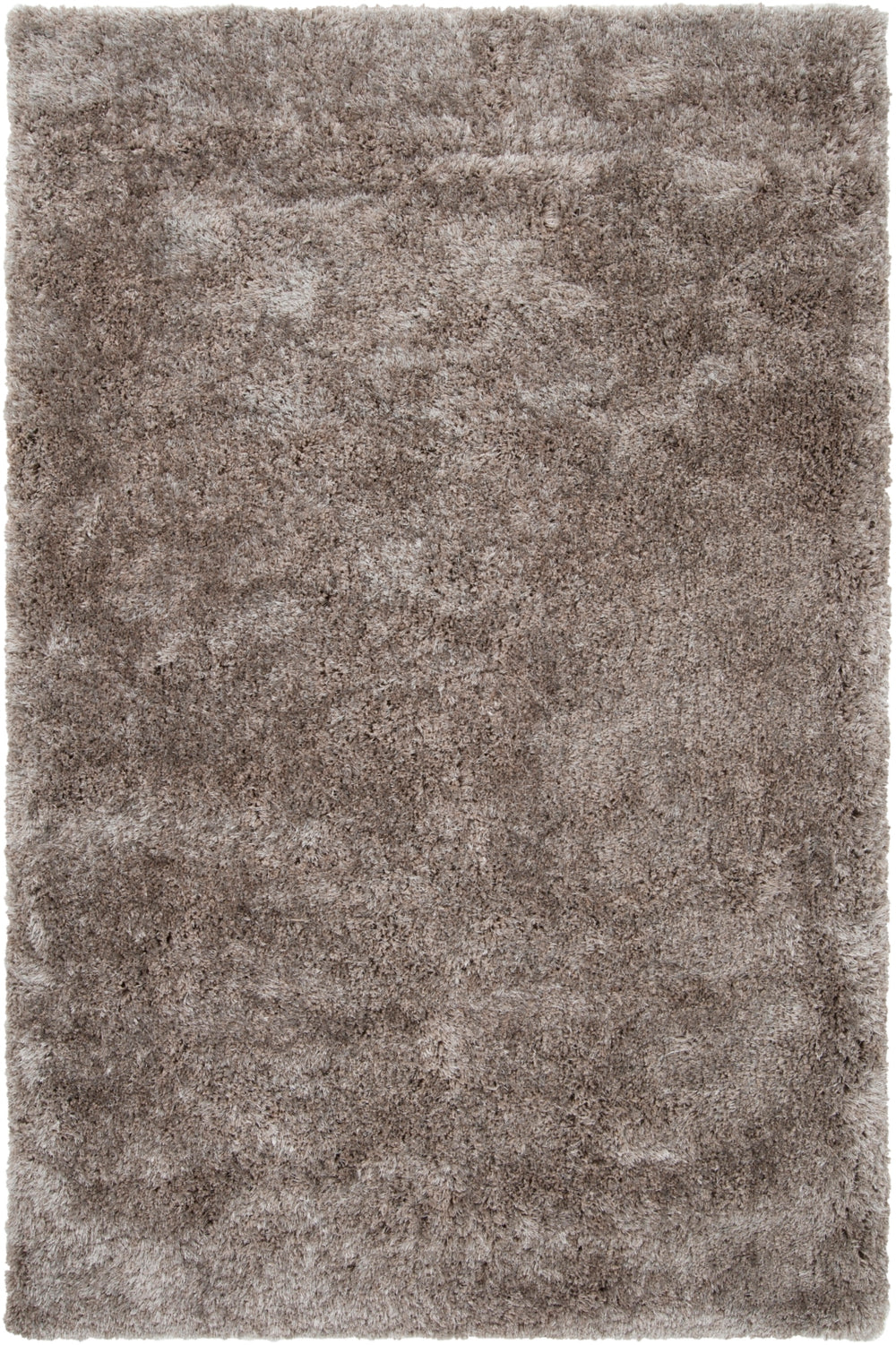 Grizzly GRIZZLY-6 Modern Polyester Rug GRIZZLY6-912 Light Gray 100% Polyester 9' x 12'