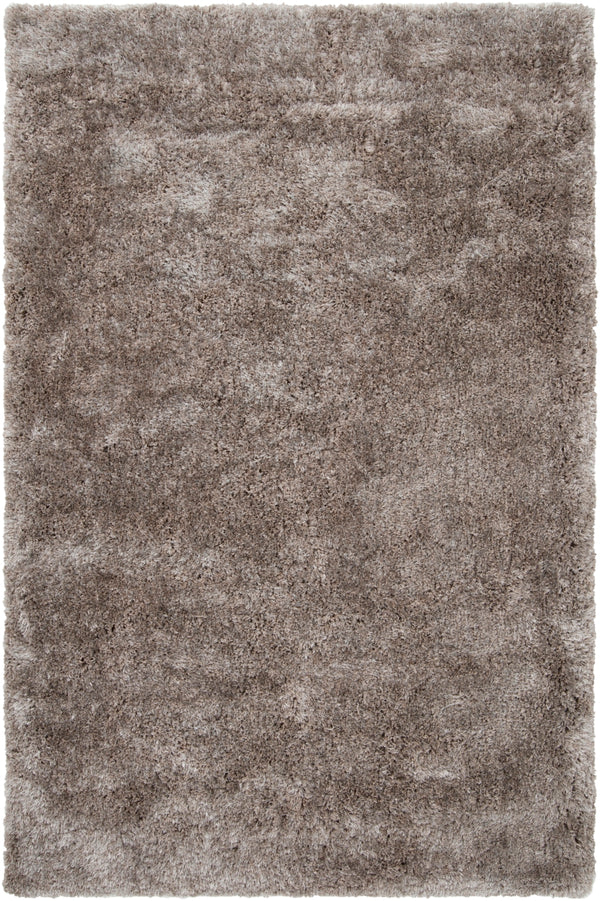 Grizzly GRIZZLY-6 Modern Polyester Rug GRIZZLY6-912 Light Gray 100% Polyester 9' x 12'