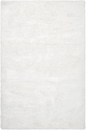 Grizzly GRIZZLY-9 Modern Polyester Rug GRIZZLY9-58 White 100% Polyester 5' x 8'