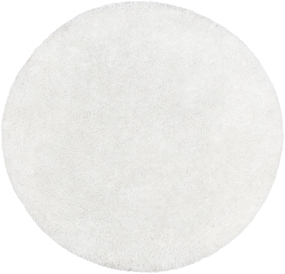 Grizzly GRIZZLY-9 Modern Polyester Rug GRIZZLY9-912 White 100% Polyester 9' x 12'