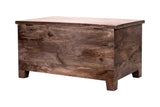 Porter Designs Fish Solid Wood Transitional Coffee Table Gray 05-215-12-5552