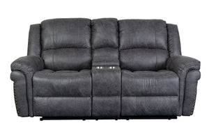 Porter Designs Socorro seat Contemporary Reclining Love Gray 03-180C-02-7625