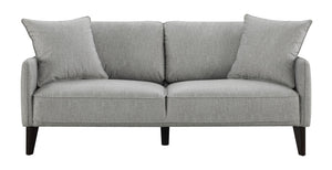 Porter Designs Asher Mid-Century Modern Modern Sofa Gray 01-33C-01-5202