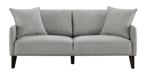 Porter Designs Asher Mid-Century Modern Modern Sofa Gray 01-33C-01-5202