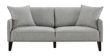 Porter Designs Asher Mid-Century Modern Modern Sofa Gray 01-33C-01-5202