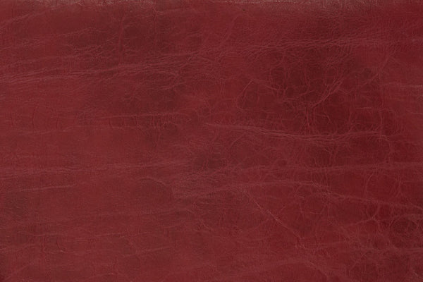 Porter Designs Garnett Crackle Leather Club Style Transitional Accent Chair Red 02-201-06-516