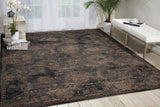 Nourison Nourison 2020 NR202 Persian Machine Made Loomed Indoor Area Rug Charcoal 8' x 10'6" 99446363879