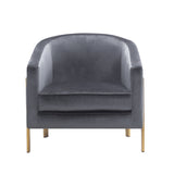 Monte Grey Accent Chair