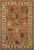 Nourison Tahoe TA05 Handmade Knotted Indoor Area Rug Copper 5'6" x 8'6" 99446624055