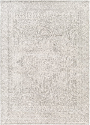 Gavic GVC-2301 Global Polyester, Polypropylene Rug GVC2301-912 Cream, Beige, Light Gray, Taupe, Charcoal 55% Polyester, 45% Polypropylene 9' x 12'