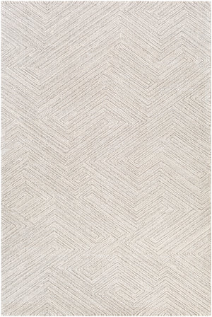 Gavic GVC-2302 Modern Polyester, Polypropylene Rug GVC2302-912 Cream, Beige, Light Gray, Taupe, Charcoal 55% Polyester, 45% Polypropylene 9' x 12'