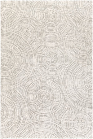 Gavic GVC-2305 Modern Polyester, Polypropylene Rug GVC2305-6796 Cream, Beige, Light Gray, Taupe, Charcoal 55% Polyester, 45% Polypropylene 6'7" x 9'6"